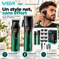 VGR V-677 – Kit Professionnel 2-en-1 Cheveux & Barbe