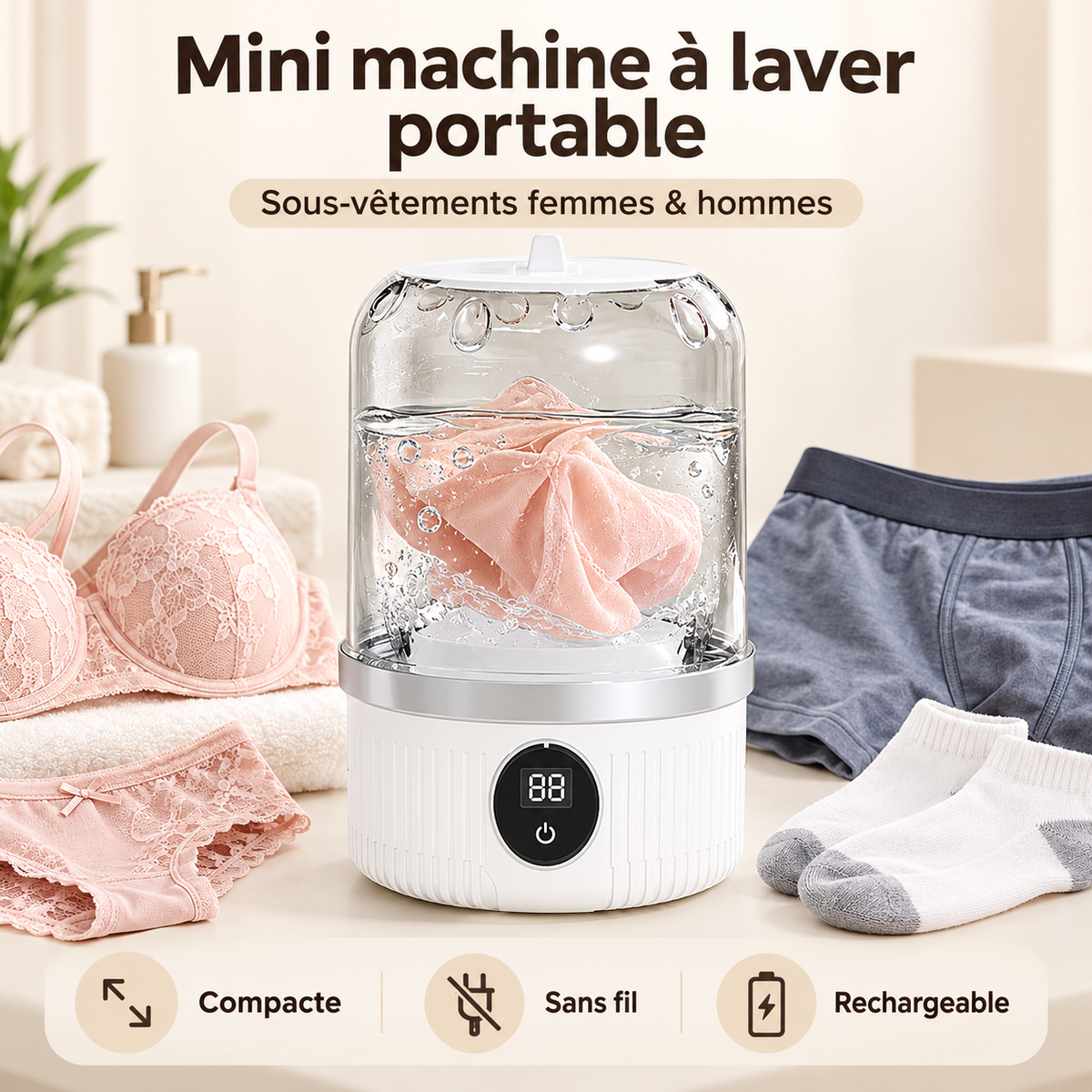 Mini Machine à Laver