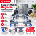 Support Mobile Réglable pour Électroménager