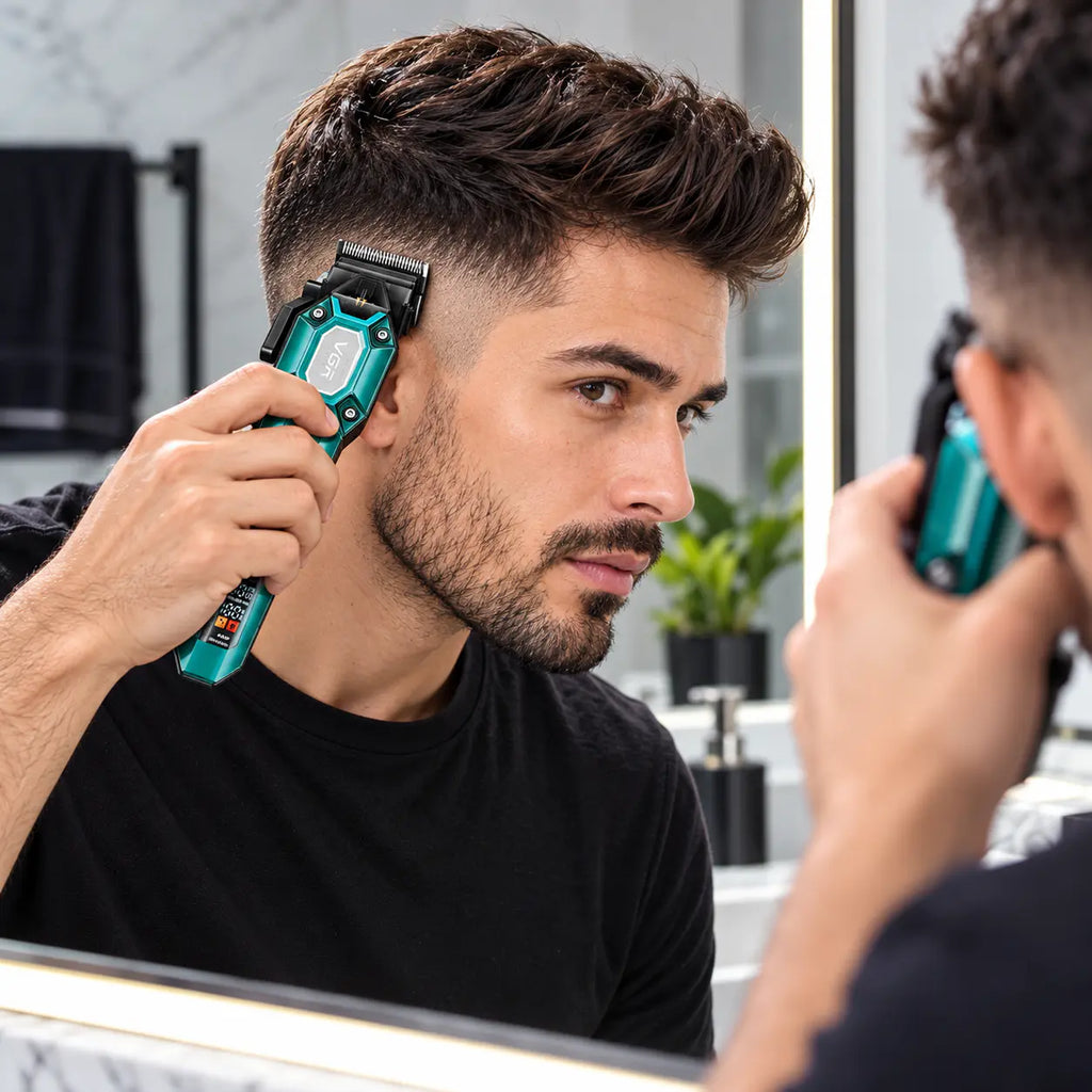 VGR-600 – Tondeuse Professionnelle Rechargeable pour Cheveux & Barbe
