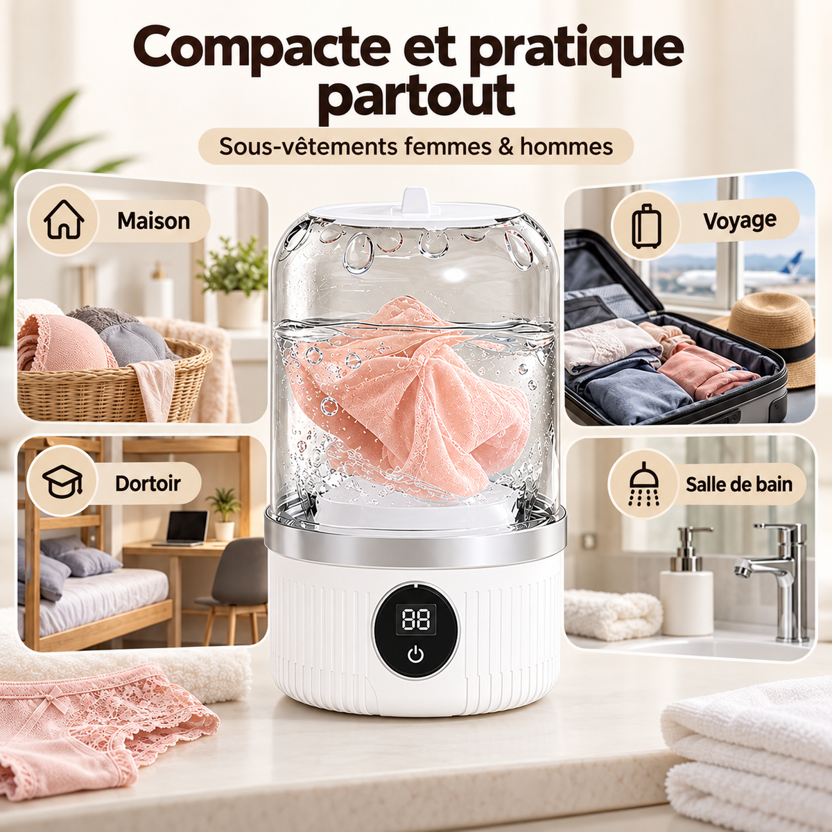 Mini Machine à Laver